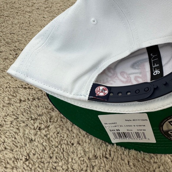 NY Yankees Hat New Era 9Fifty Snapback Patriotic Baseball Logo Red White Blue - Picture 9 of 9